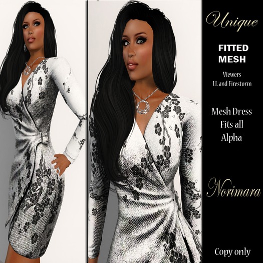 **SD** Norimara Dress Fitted Mesh  BSM