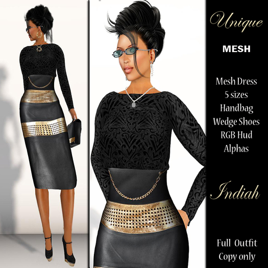 **SD**  **SD** Gold Indiah Full outfit  BSM
