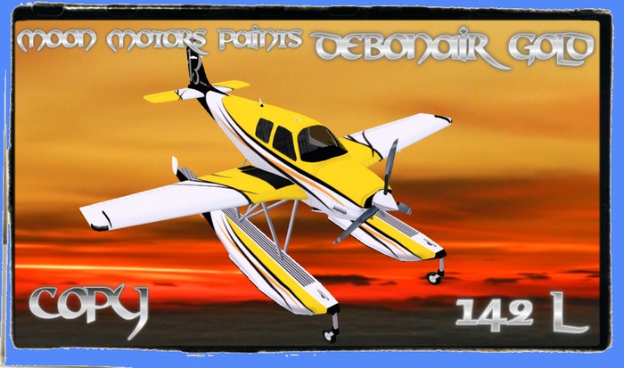  DEBONAIR GOLD PAINT KIT 