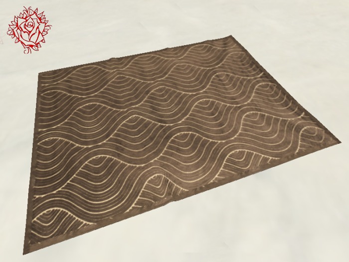 Mesh Rug v2 Sand Swirl