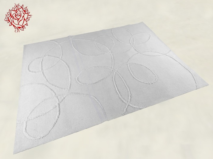 Mesh Rug v2 Modern White