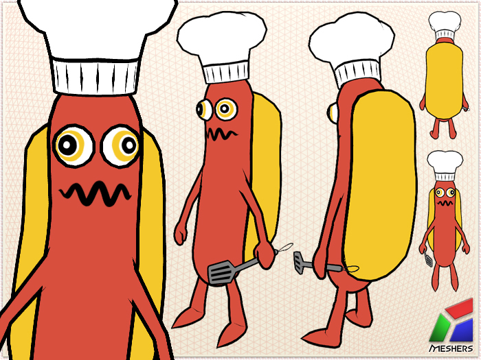 Meshers - Hotdog Avatar