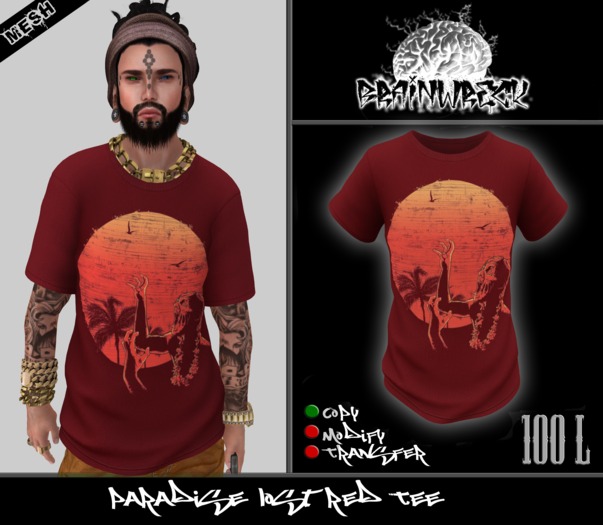 .::::Brain Wreck::: Paradise Lost Red Tee