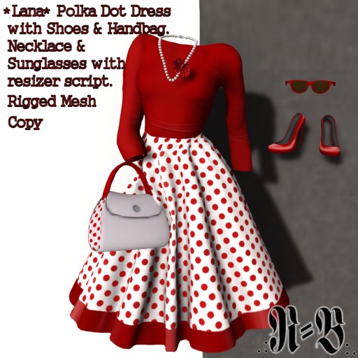 Lana Polka Dot Dress