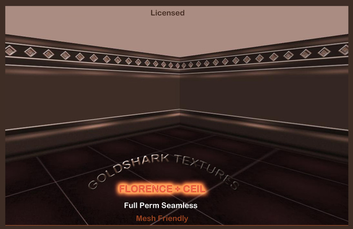 full perm seamless texture  FLORENCE (TAN) + CEIL (i)