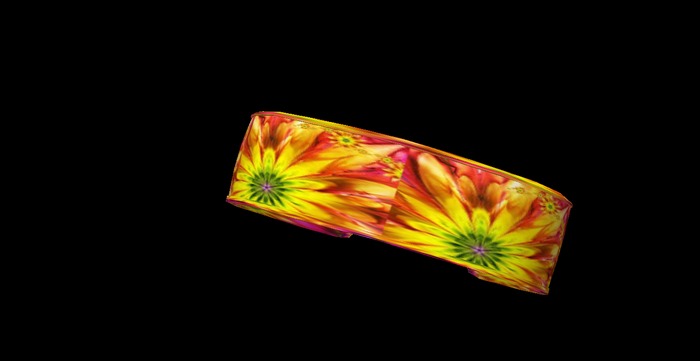 fun straw flowers bracelace