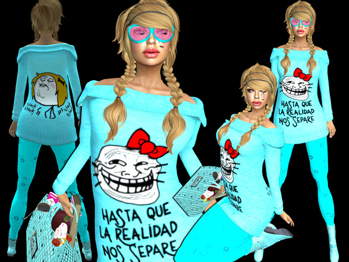 CLASSIC AVATAR-**MEMES WOMAN OUTFIT