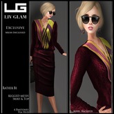 {LIV-Glam}.:Spring-2013:.Padma Pencil Dress I Hud 