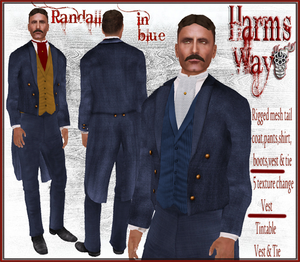 Harm's Way Randall in blue