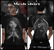 GOTH PRAYER - Men Mesh T-Shirt