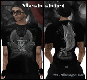 ENSLAVED ANGEL - Men Mesh T-Shirt