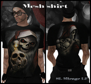 EVIL SANTA - Men Mesh T-Shirt