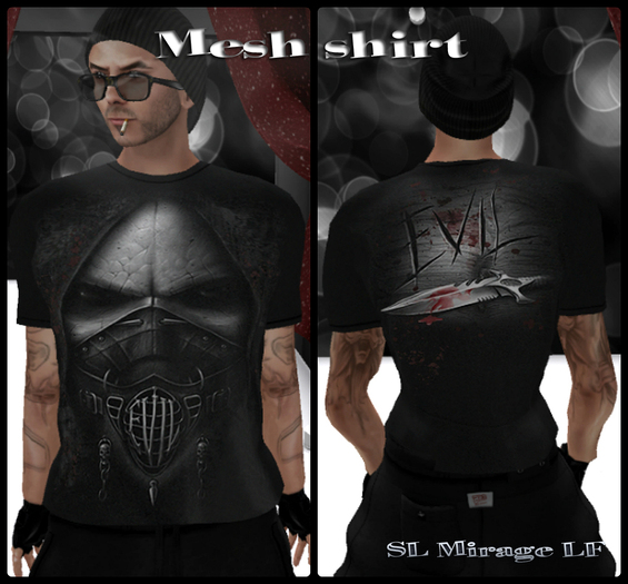 EVIL - Men Mesh T-Shirt