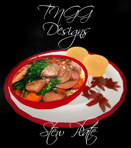**TNGG**Stew with Rolls Plate