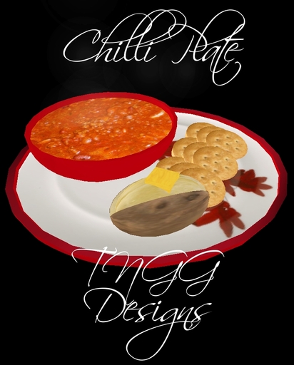 **TNGG**Chilli, potato, crackers plate