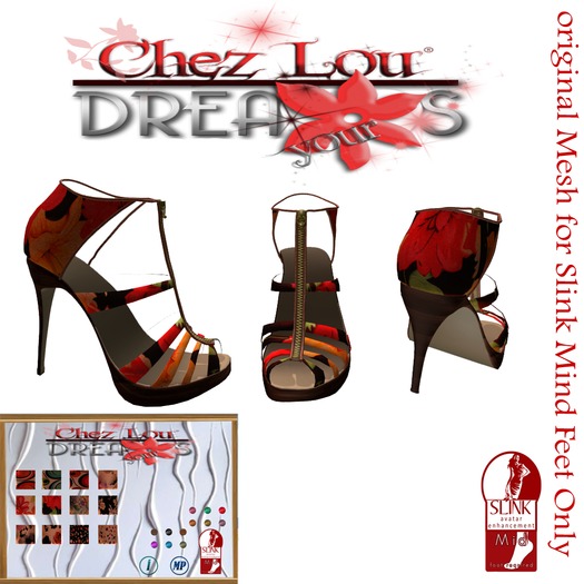 Shoe Flora *original Mesh for Slink Feet Only*