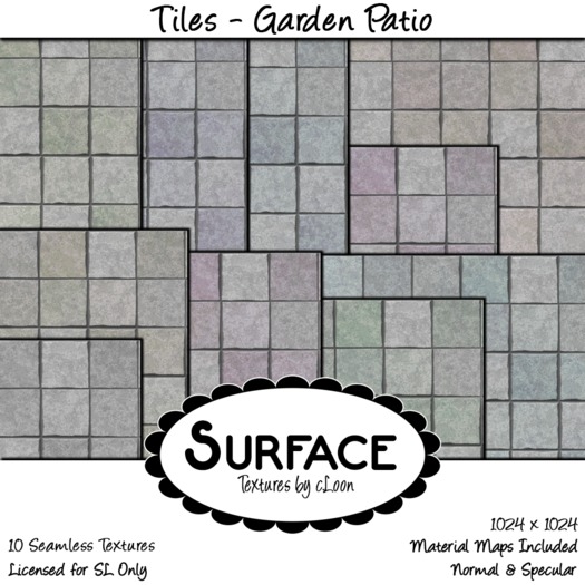 Surface - Tiles - Garden Patio