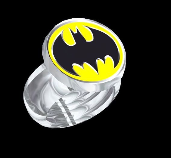Batman Silver Ring