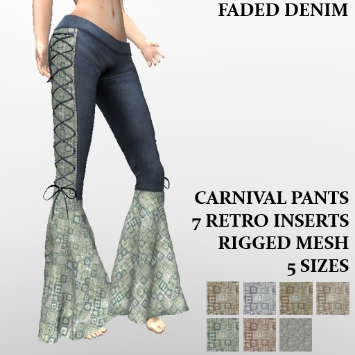 DEMO .:JIM:. Carnival Pants Denim