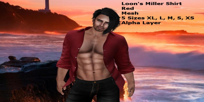 Loon's Miller Shirt(Red) 