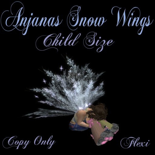 Anjanas Snow Wings Child Size