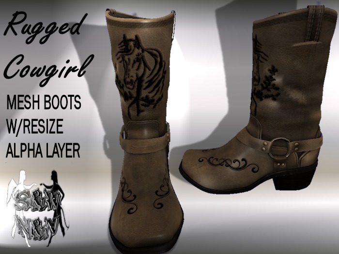 S&W RUGGED COWGIRL BOOTS