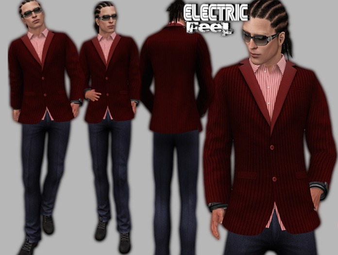 *-*Electric Feel*-* Jayden (open shirt suit)