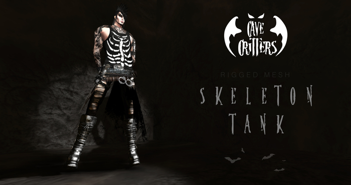 .:CAVE CRITTERS:. - Skeleton Tank