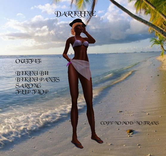 <==DARKLINE==>Bikini violet
