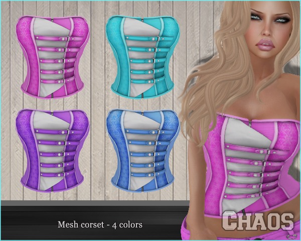 Chaos - corset - sweet colors