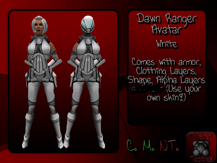 {T.t} Dawn Ranger Avatar - White