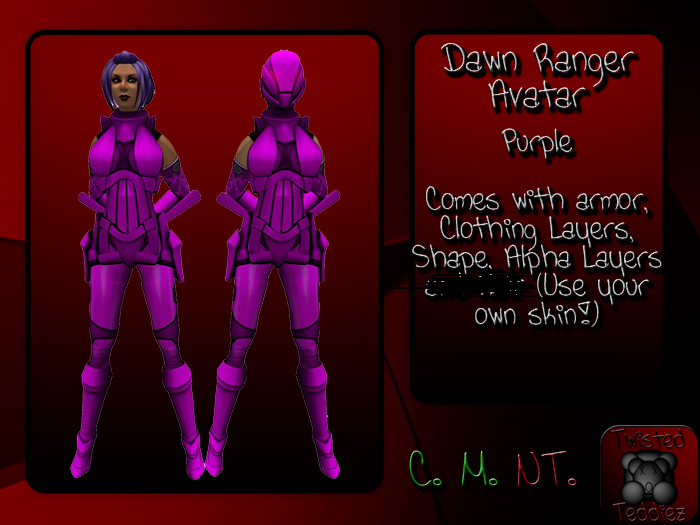 {T.t} Dawn Ranger Avatar - Purple