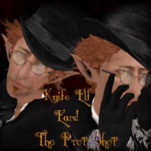 Tintable Knife Elf Ears
