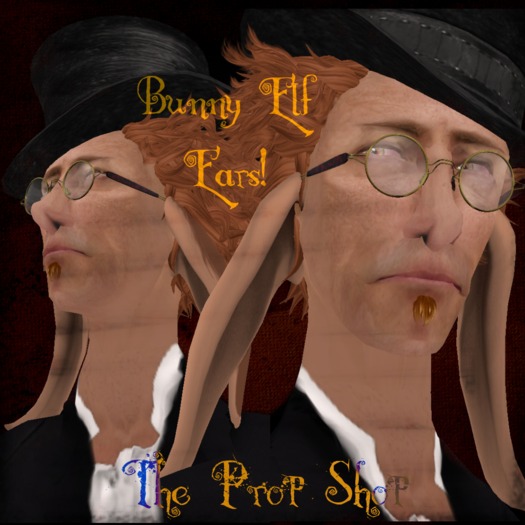 Tintable Bunny Elf Ears (Boxed)