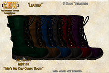 [SEW] Full Permission Textures for MI87115 Men's Mid Calf Combat Boots Leather