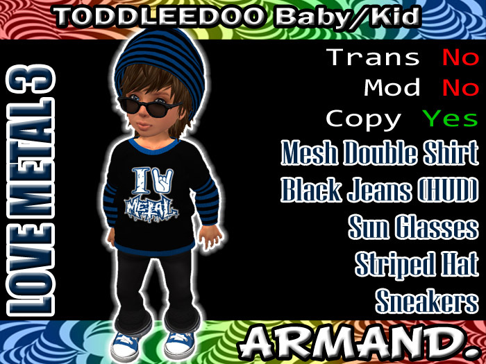 Second Life Marketplace - --ARMAND-- LOVE METAL 3