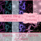 *Cupids Textures * 20 SPARKLE BLING PATTERNS
