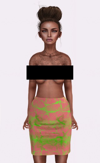 ~FO*FUN~ crazy green 2 skirt