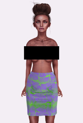 ~FO*FUN~ crazy green skirt