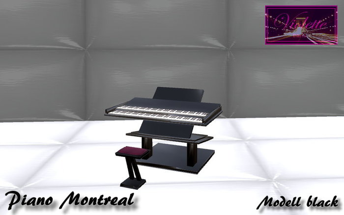 Piano Montreal  - 3 prim BOX