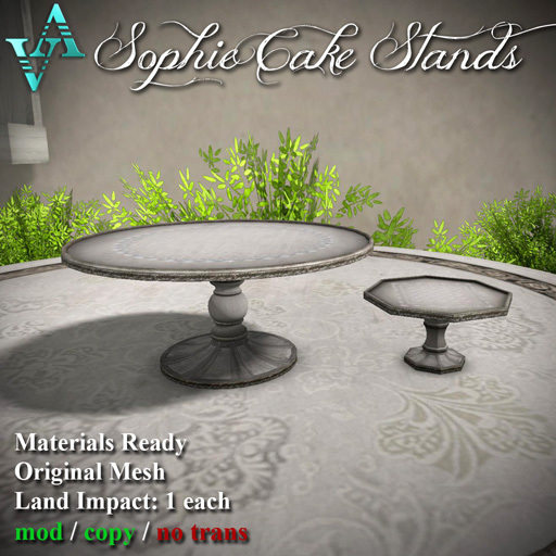 Atelier Visconti Sophie Cake Stands