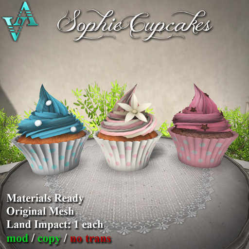 Atelier Visconti Sophie Cupcakes