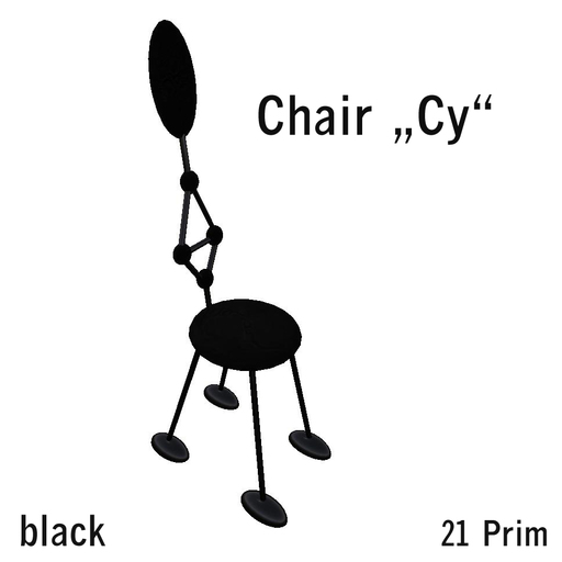 Chair "Cy" black
