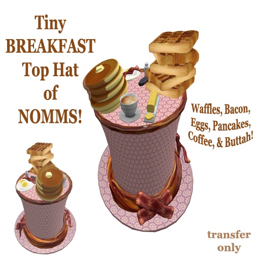 Tiny Top Hat BREAKFAST NOMS boxed