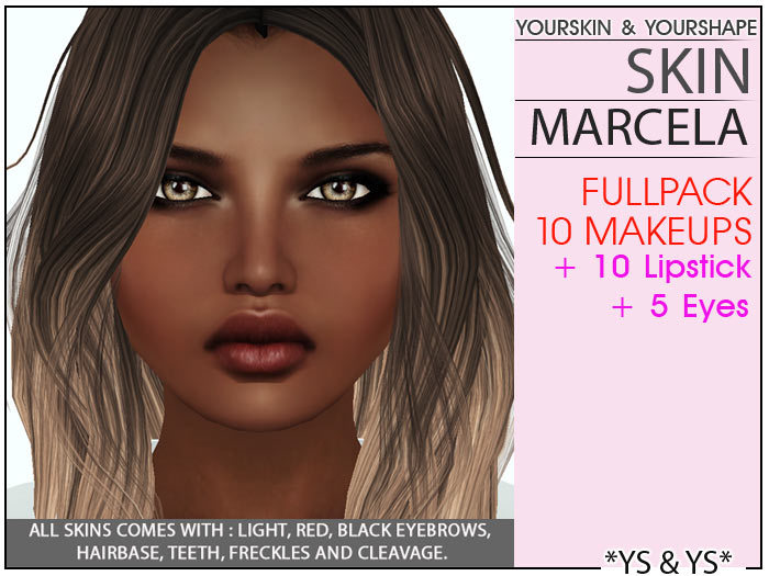 *YS&YS* FullPack Veronica Skin - 14 Makeups