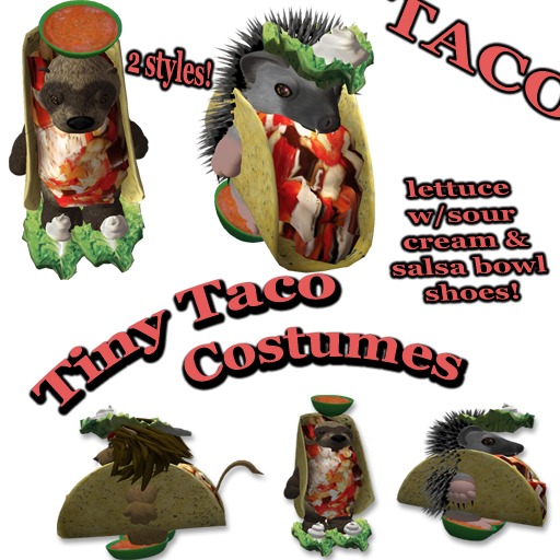 Tiny TACO costume boxed