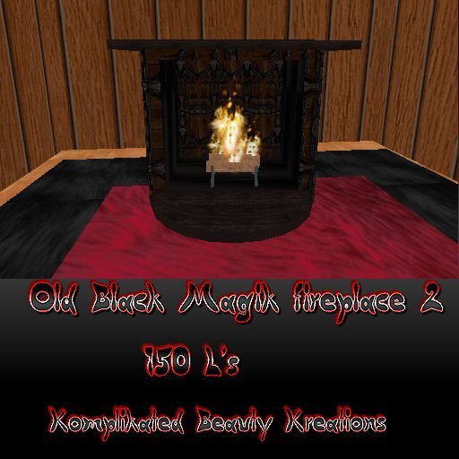 Old Black Magik Fireplace 2