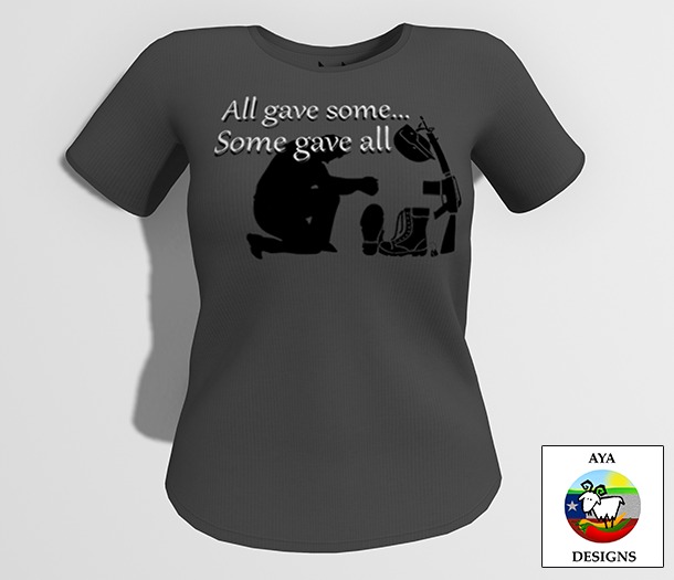 AyA Designs Memorial Day Tee Female