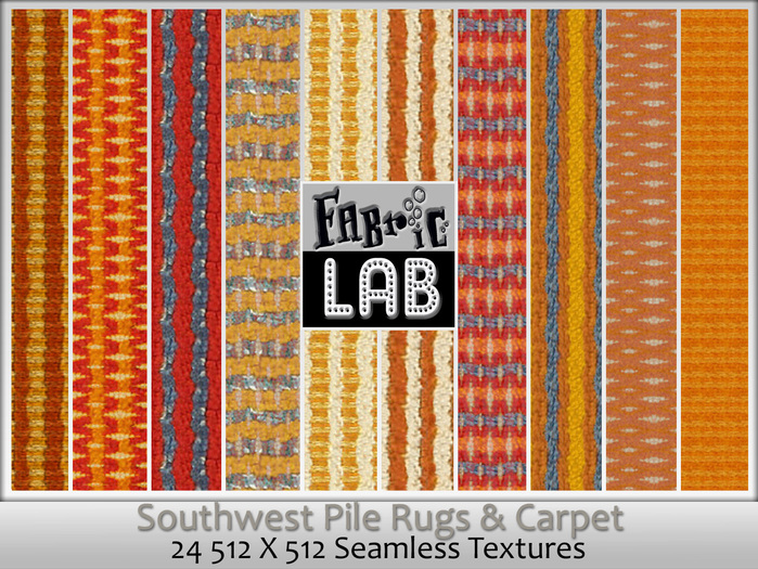 Fabric Lab Southwestern Seamless Rug and Carpet