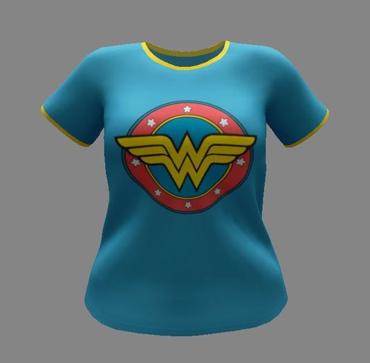 Wonder Woman Mesh T~Shirts